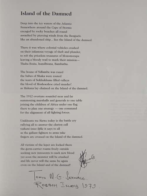 Voices from Robben Island - Compiled & Photographed by Jürgen Schadeberg