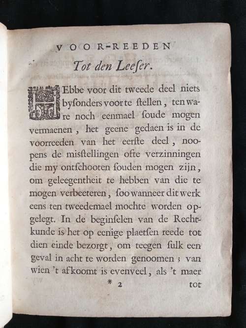 Heedensdaegse Rechts-Geleertheyt, Soo elders, als in Frieflandt gebruikelijk by Ulrik Huber