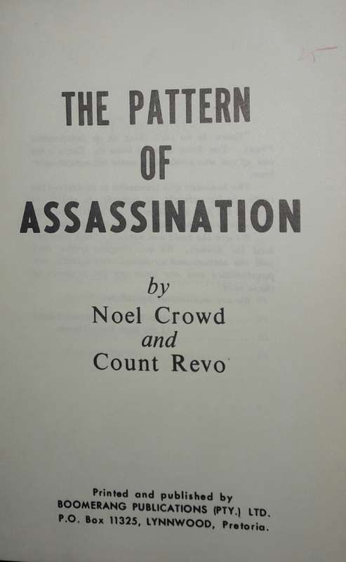 The Pattern Of Assassination - Noel Coward and Count Revo