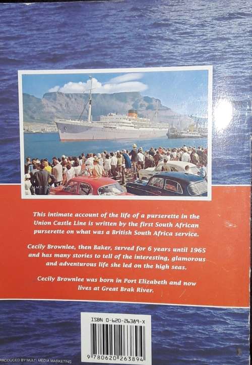 All At Sea - With Union Castle. Roger Williams. SIGNED.