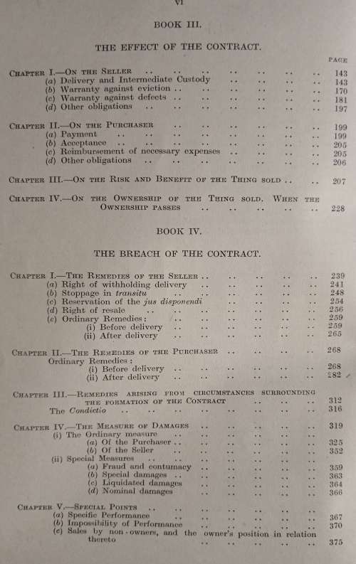 The Sale of Goods in South Africa by Harold Graham Mackeurtan, LL.B. (CAN`T.)