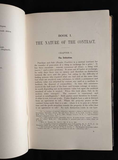 The Sale of Goods in South Africa by Harold Graham Mackeurtan, LL.B. (CAN`T.)