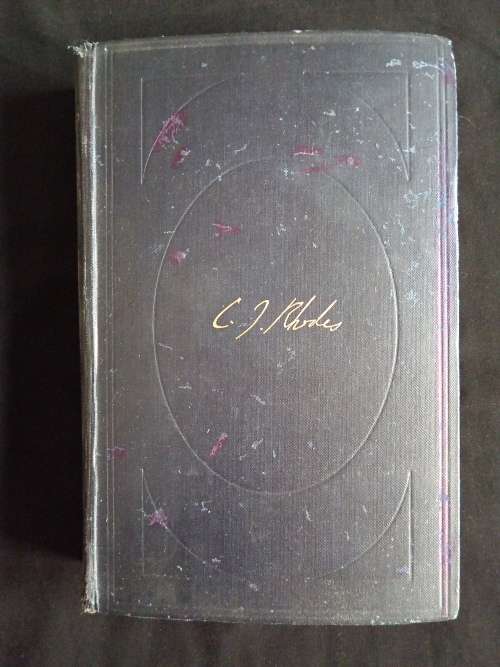 Cecil Rhodes: The Man & His Work by Gordon Le Suer, F.R.G.S. (1 of his private/confidential secret.)