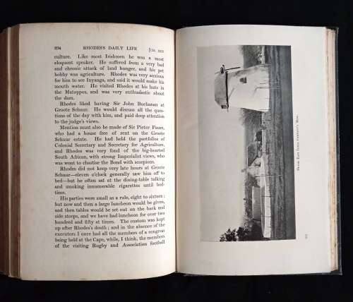 Cecil Rhodes: The Man & His Work by Gordon Le Suer, F.R.G.S. (1 of his private/confidential secret.)