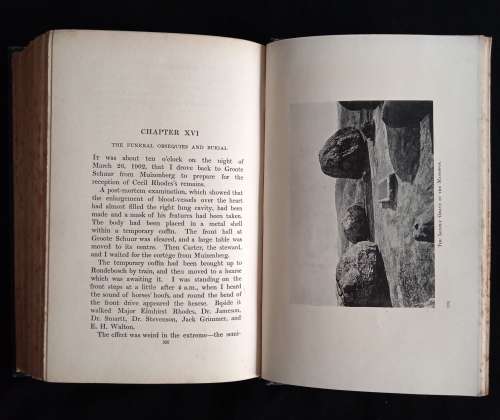 Cecil Rhodes: The Man & His Work by Gordon Le Suer, F.R.G.S. (1 of his private/confidential secret.)