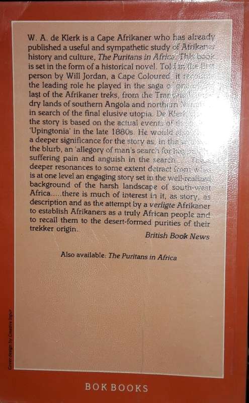 The Thirstland - W A de Klerk