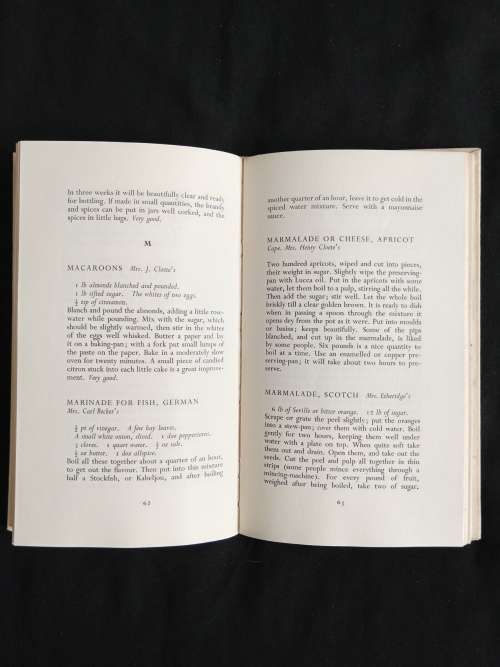Hildegonda Duckitt`s Book of Recipes