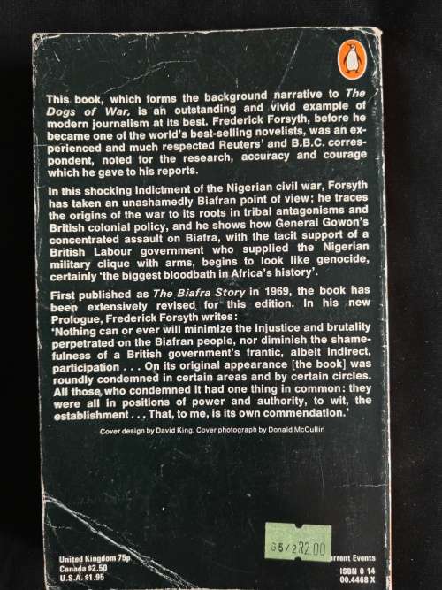 The Making of an African Legend: The Biafra Story by Frederick Forsyth