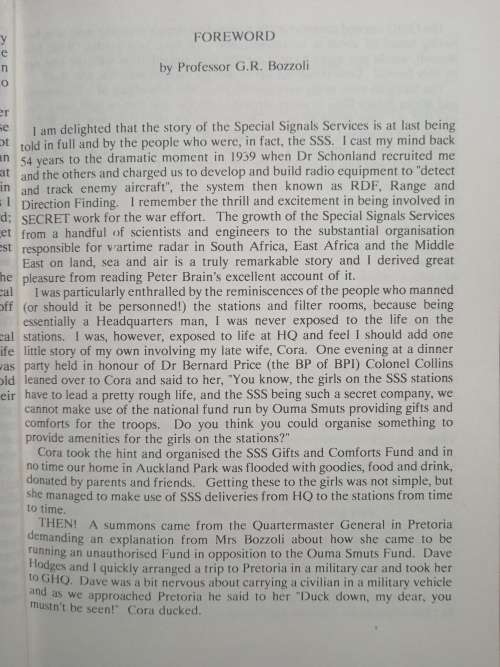 South African Radar in World War II by Peter Brain