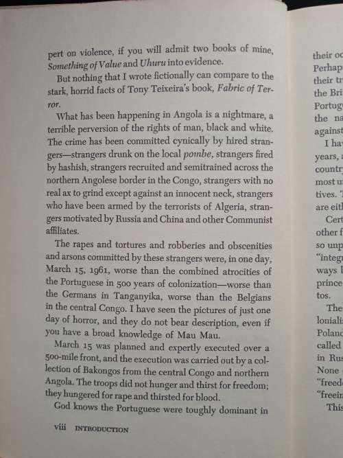 The Fabric of Terror: Three Days in Angola by Bernardo Teixeira