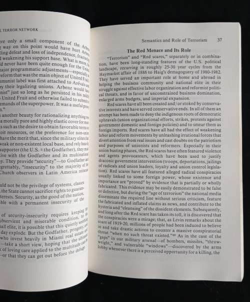 The Real Terror Network: Torrorism in Fact & Propaganda by Edward S. Herman