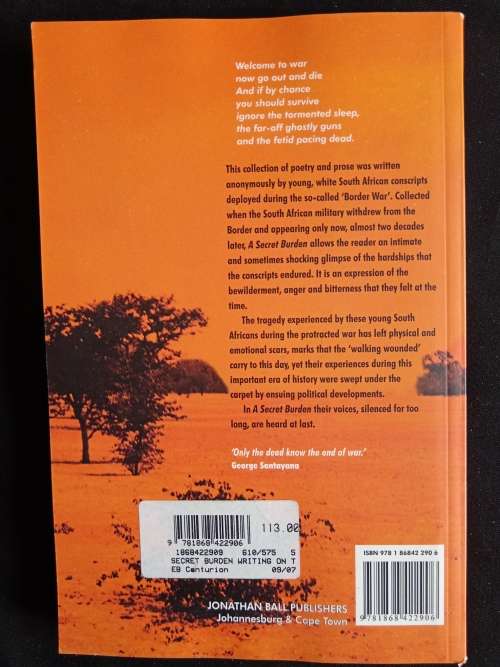 A Secret Burden - Edited by Karen Batley