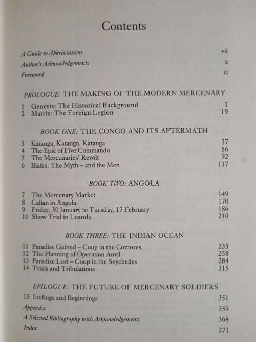 The New Mercenaries by Anthony Mockler