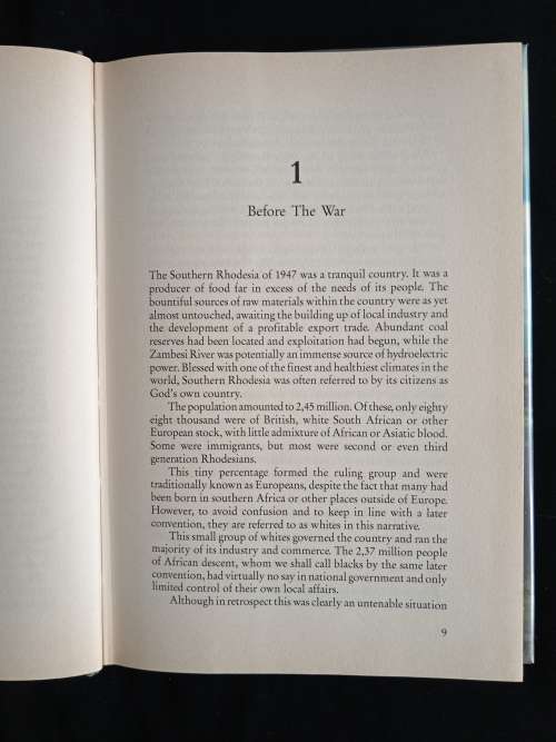 War in the Air: Rhodesian Air Force 1935-1980 by Dudley Cowderoy & Roy C Nesbit