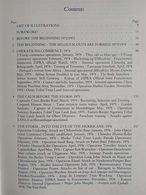 Selous Scouts Top Secret War by Lt. Col. Ron Reid Daly as told to Peter Stiff
