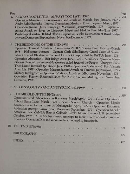 Selous Scouts Top Secret War by Lt. Col. Ron Reid Daly as told to Peter Stiff