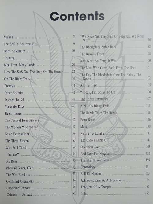 The Elite: Rhodesian Special Air Service: Pictorial by Barbara Cole