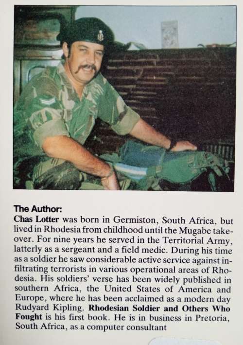 Rhodesian Soldier & Others Who Fought by Chas Lotter