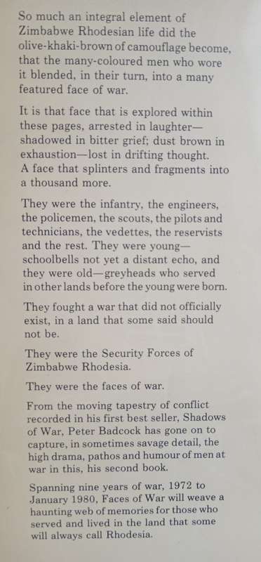 Faces of War by Peter Badcock