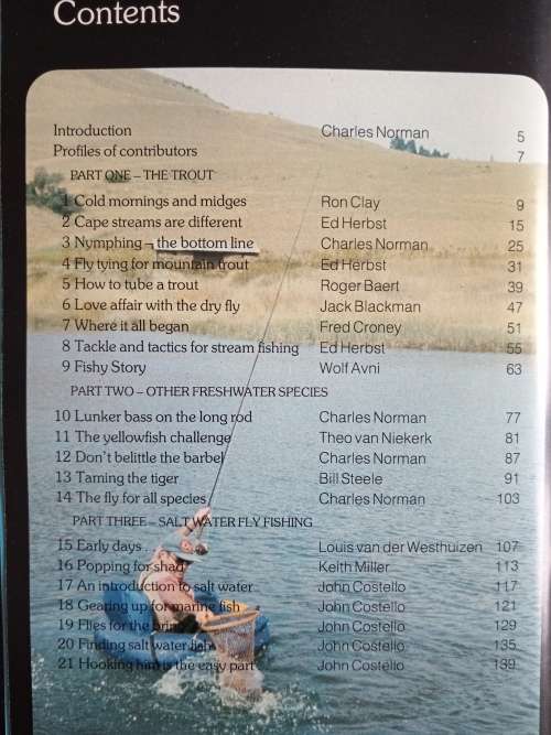 Fresh & salt water Fly Fishing in Southern Africa by Charles Norman
