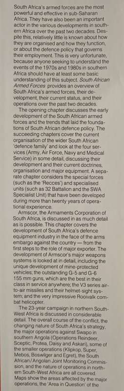 South African Armed Forces by Helmoed-Römer Heitman
