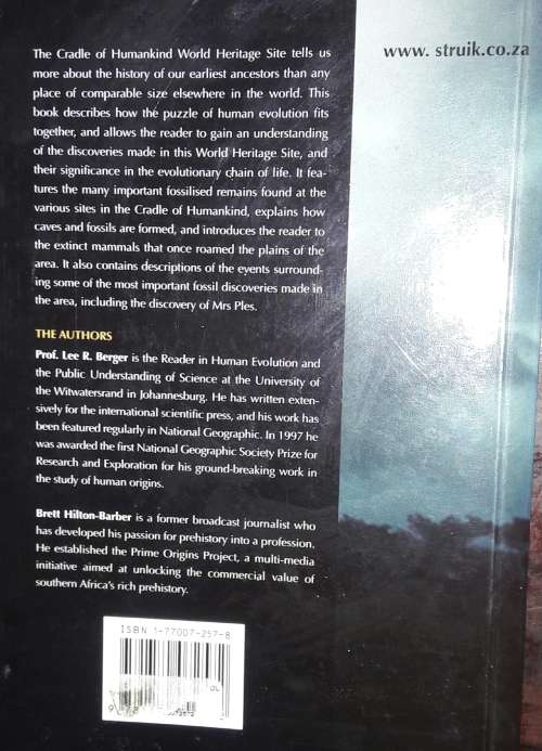 A Guide to Sterkfontein Prof. Lee Berger - Brett Hilton-Barger