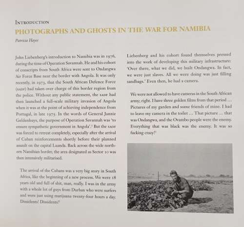 Bush of Ghosts: Life & War in Namibia 1986-90 by John Liebenberg & Patricia Hayes