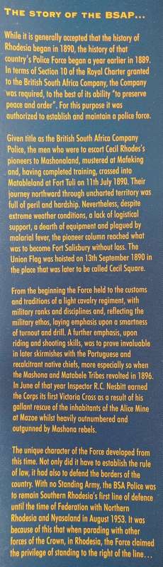 The Regiment: A History & the Uniforms of the British South Africa Police by Richard Hamley