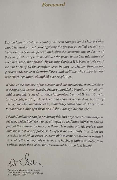 Contact II - Struggle for Peace by Paul L. Moorcraft