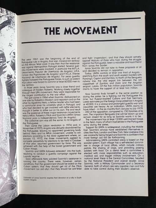 Savimbi`s Angola by Cloete Breytenbach