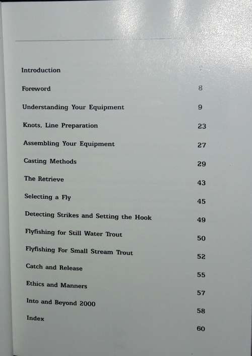 The Honda Book On Fundamental FlyFishing Techniques For Southern Africa - Brook/Yelland