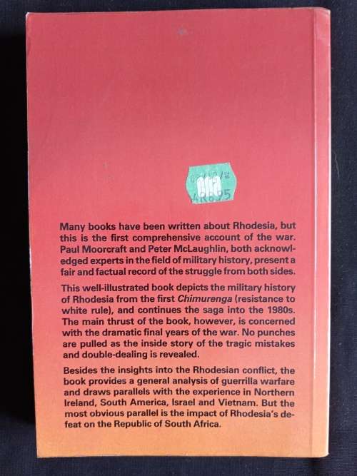 Chimurenga! The War in Rhodesia 1965-1980 by Paul L Moorcraft & Peter MaLaughlin
