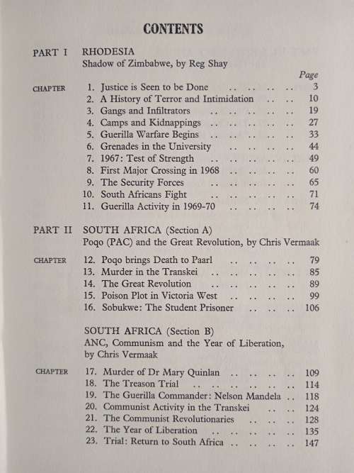 The Silent War: The fight for Southern Africa by Reg Shay & Chris Vermaak