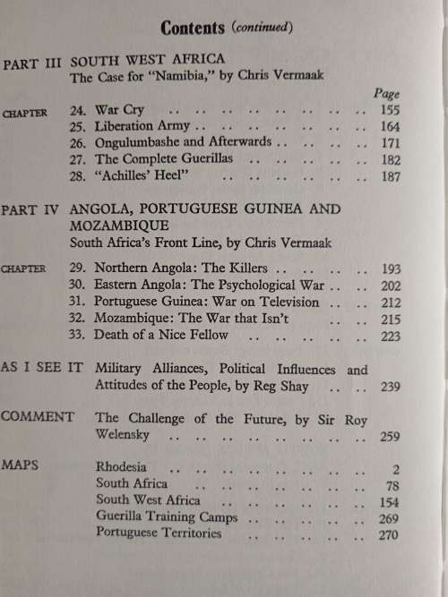 The Silent War: The fight for Southern Africa by Reg Shay & Chris Vermaak