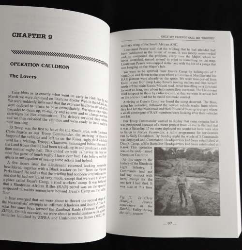 Only My Friends Call Me `Crouks` - Rhodesian Reconnaissance Specialist by Dennis Croukamp