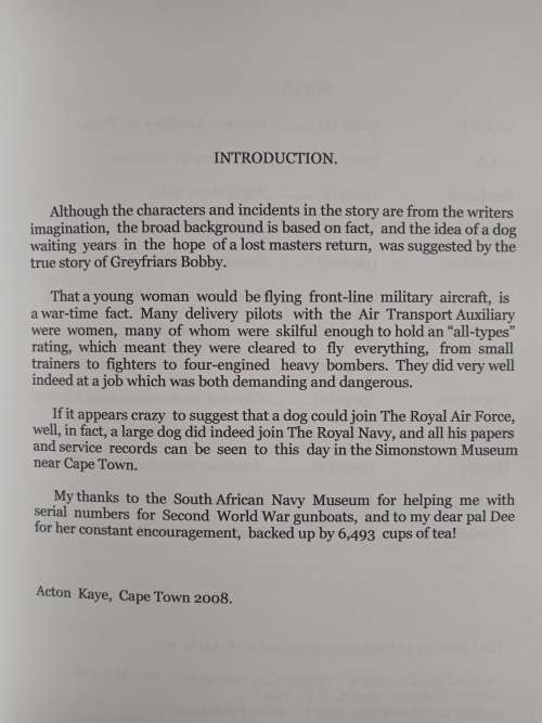 Squadron Dog by Acton Kaye