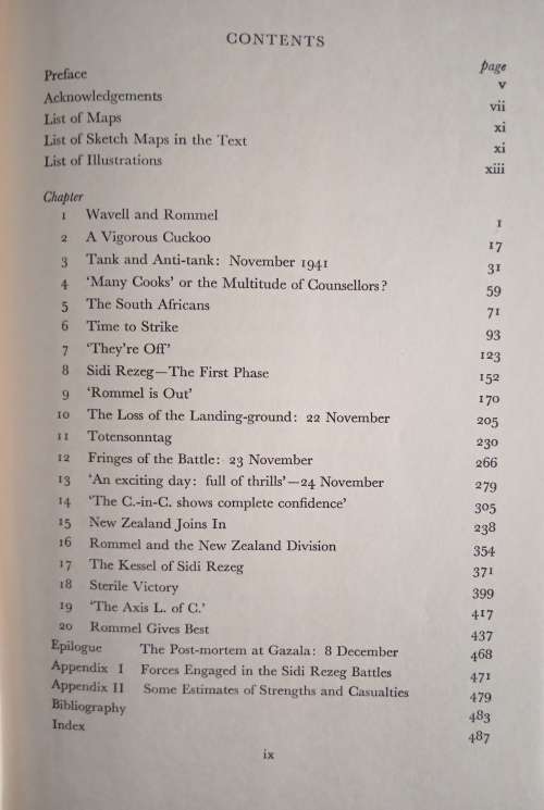 The Sidi Rezeg Battles 1941 by J. A. I. Agar-Hamilton(Editor-in-chief) & L. C. F. Turner(Assistant)