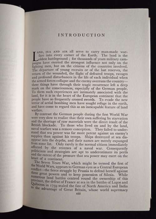 Sea Warfare 1939-1945: A German Viewpoint by Vice-Admiral Friedrich Ruge