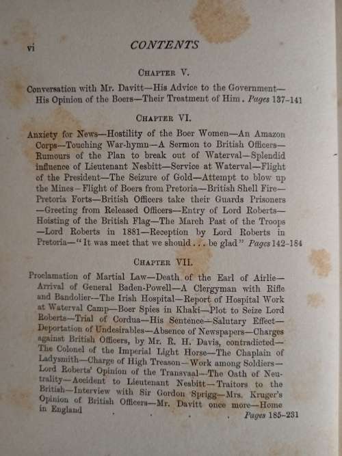 Pretoria from Within: During The War 1899-1900 by H. J. Batts