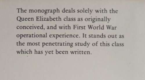 Warship Monographs(Monograph 2) Queen Elizabeth Class by John Campbell