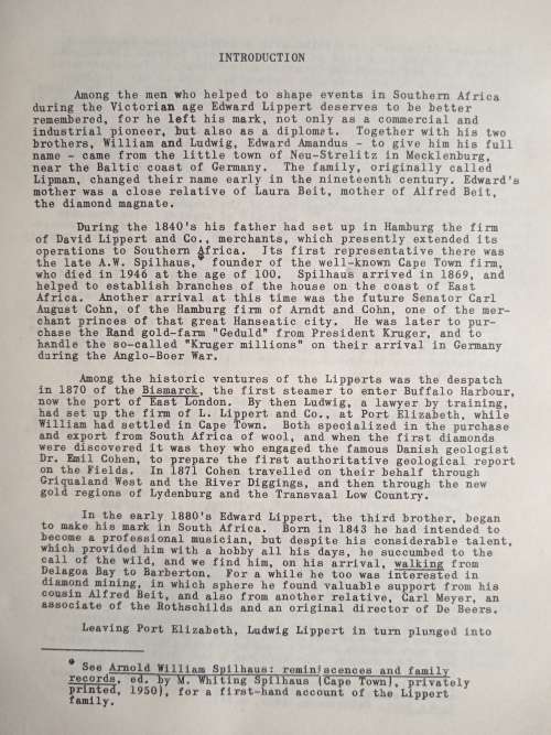 The Matabeleland Travel Letters of Marie Lippert 1891 by Eric Rosenthal