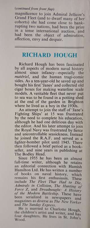 The Big Battleship or The Curious Career of H. M. S. Agincourt by Richard Hough