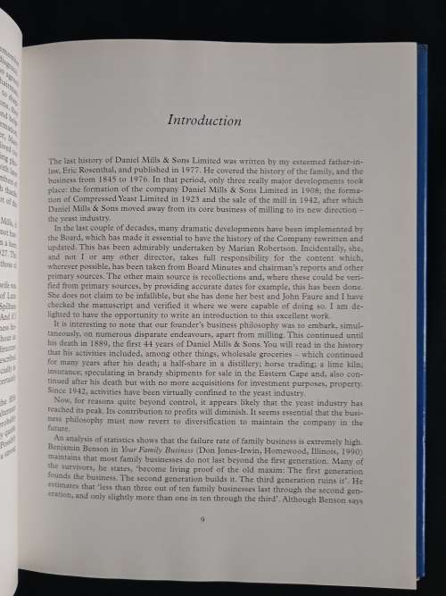 Rising Generations: Daniel Mills & Sons Limited 1845-1995 by Marian Robertson