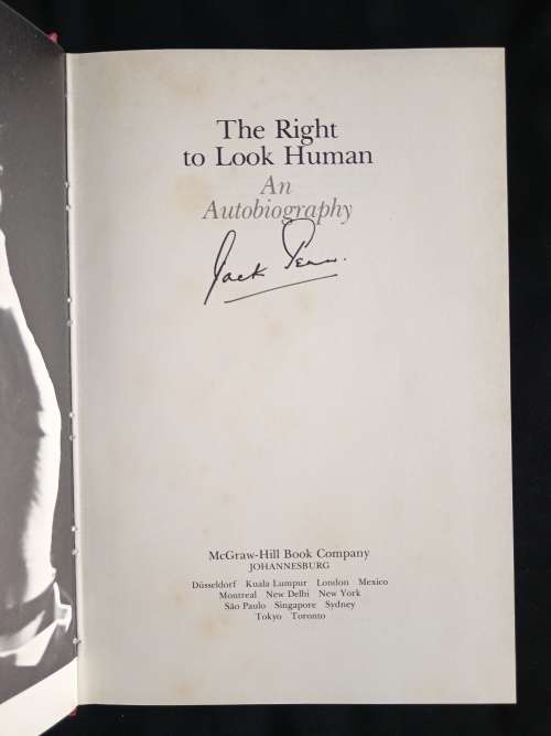 The Right to Look Human: An Autobiography by Jack Penn