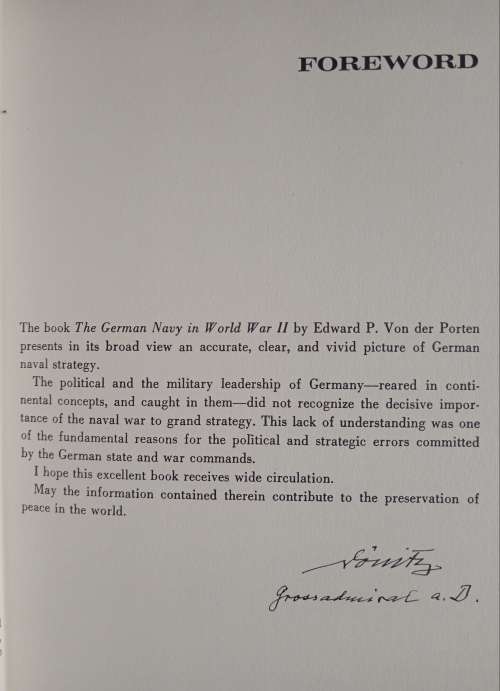 The German Navy in World War II by Edward P. Von der Porten