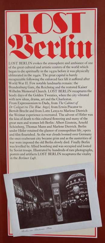 Lost Berlin by Susanne Everett