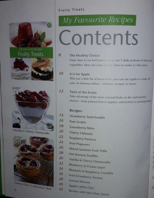 Fruity Treats - MyFavourite Recipes