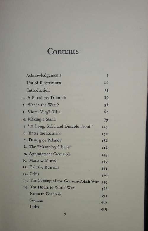 1939 The Making Of The Second World War - Sidney Aster
