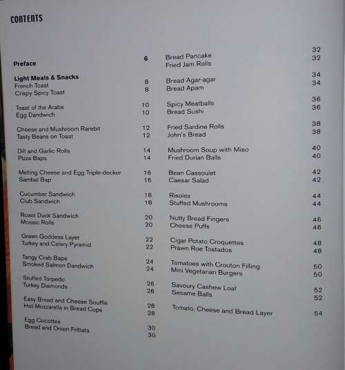 Savouring Bread Dishes - Norzailina Nordin