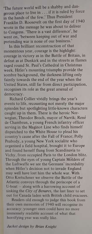 1940 The World in Flames by Richard Collier